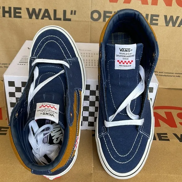 Vans Reynolds’s Navy/Golden Brown WMNS