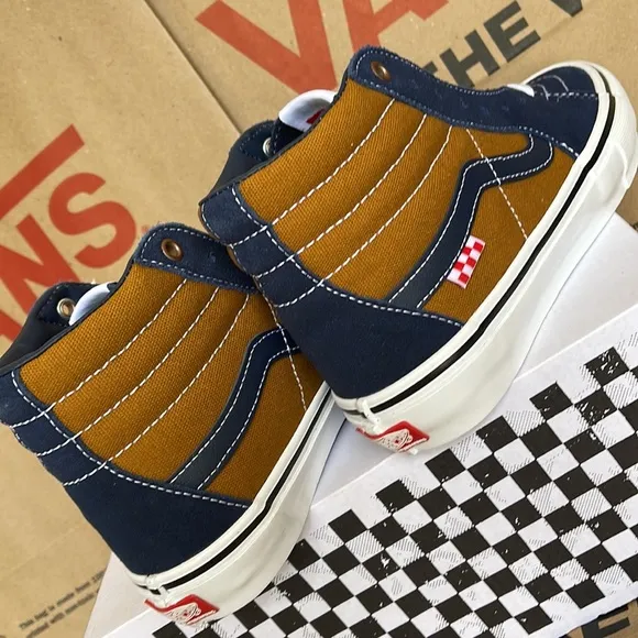 Vans Reynolds’s Navy/Golden Brown WMNS