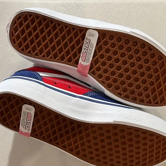 VANS | Rowan Pro Skate Shoes - Navy / Red