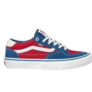 VANS | Rowan Pro Skate Shoes - Navy / Red