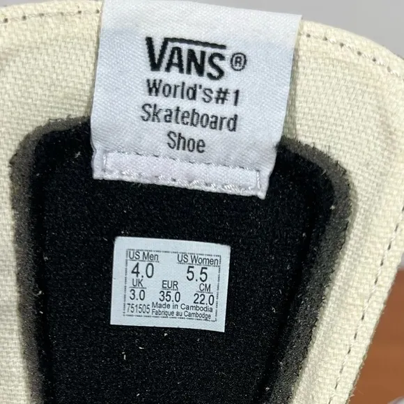 Vans Sk8-Hi Cornstalk True White Unisex Shoe Size 5.5 or 4 #B1143