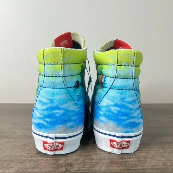 Vans Sk8-HI DX SpongeBob SquarePants Imaginaaation Unisex Shoe Size 10.5 of 12