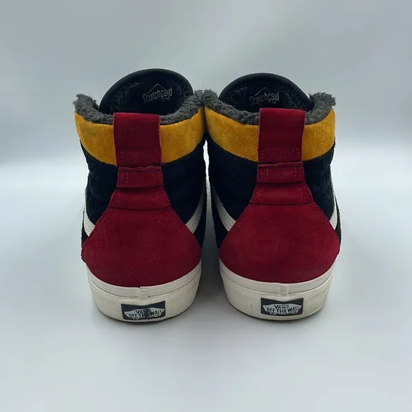 Vans Sk8-Hi Mte Dx Scotchgard Shoes Black /Multi Color Men’s Sz 13