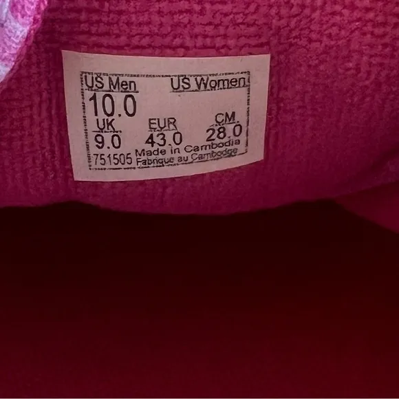 Vans SK8-Hi Tapered Pink Hearts Unisex Shoe Size 10 or 12 SKU#241113