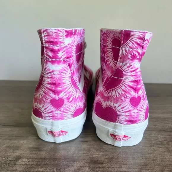 Vans SK8-Hi Tapered Pink Hearts Unisex Shoe Size 10 or 12 SKU#241113