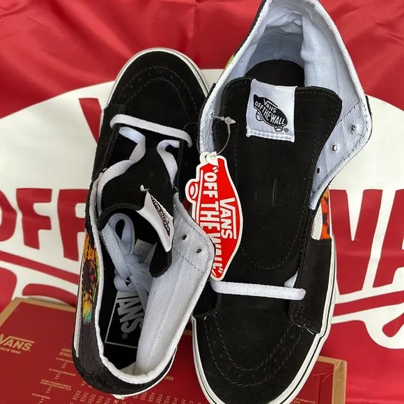 Vans Sk8-Hi TaperedParadoxical Black/MultiVNOA5JMKBMLWMNS Platforms - sneaker
