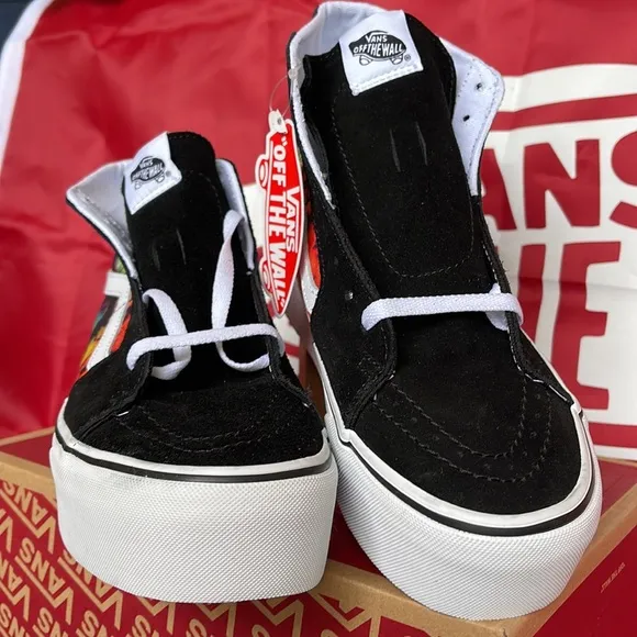 Vans Sk8-Hi TaperedParadoxical Black/MultiVNOA5JMKBMLWMNS Platforms - sneaker