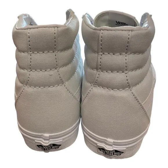 VANS Sk8-Hi True White Women's Men's Skate Shoes Sneakers NEW 12 10.5