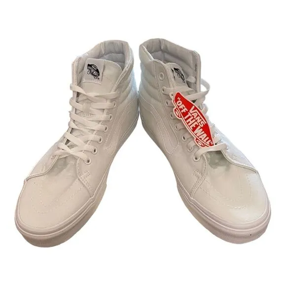 VANS Sk8-Hi True White Women's Men's Skate Shoes Sneakers NEW 12 10.5