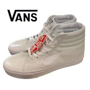 VANS Sk8-Hi True White Women's Men's Skate Shoes Sneakers NEW 12 10.5