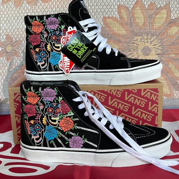 Vans Sk8-HiDia De Los Muertos Black/VNOA7Q5NBMWWMNS sneakers
