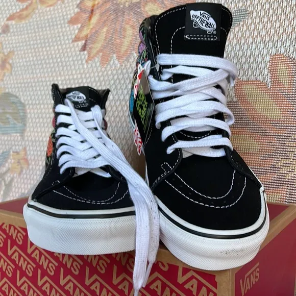 Vans Sk8-HiDia De Los Muertos Black/VNOA7Q5NBMWWMNS sneakers