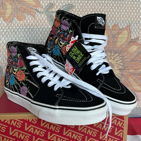 Vans Sk8-HiDia De Los Muertos Black/VNOA7Q5NBMWWMNS sneakers