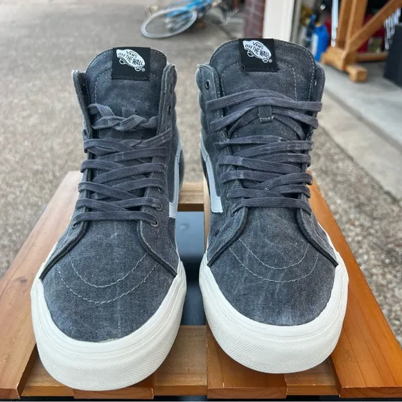 Vans Sk8hi Overwashed Collection Grey Men’s 12