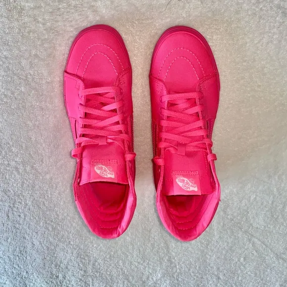 Vans Sneakers NEW SK-8 High Tops Mono Pink Women’s Size 8.5