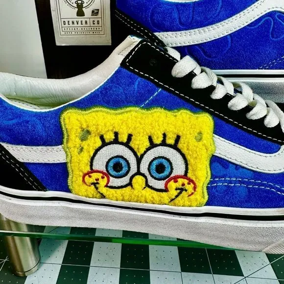 VANS®   |  SPONGEBOB SQUAREPANTS  |  M-9 / W-10.5  |  “Puffy 3D”  |  NWT
