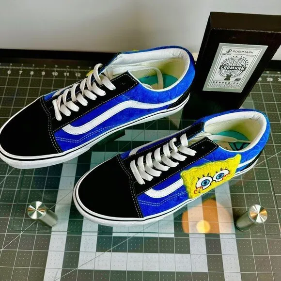 VANS®   |  SPONGEBOB SQUAREPANTS  |  M-9 / W-10.5  |  “Puffy 3D”  |  NWT