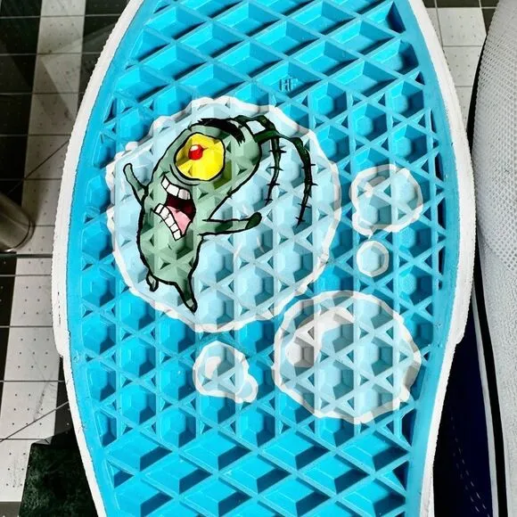 VANS®   |  SPONGEBOB SQUAREPANTS  |  M-9 / W-10.5  |  “Puffy 3D”  |  NWT