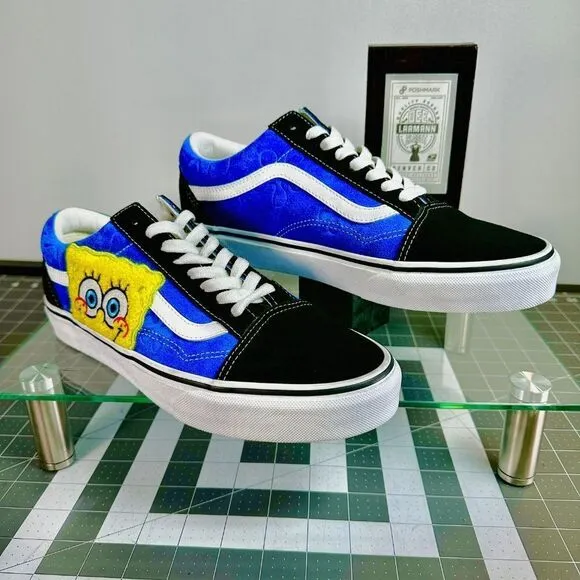 VANS®   |  SPONGEBOB SQUAREPANTS  |  M-9 / W-10.5  |  “Puffy 3D”  |  NWT