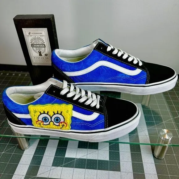 VANS®   |  SPONGEBOB SQUAREPANTS  |  M-9 / W-10.5  |  “Puffy 3D”  |  NWT