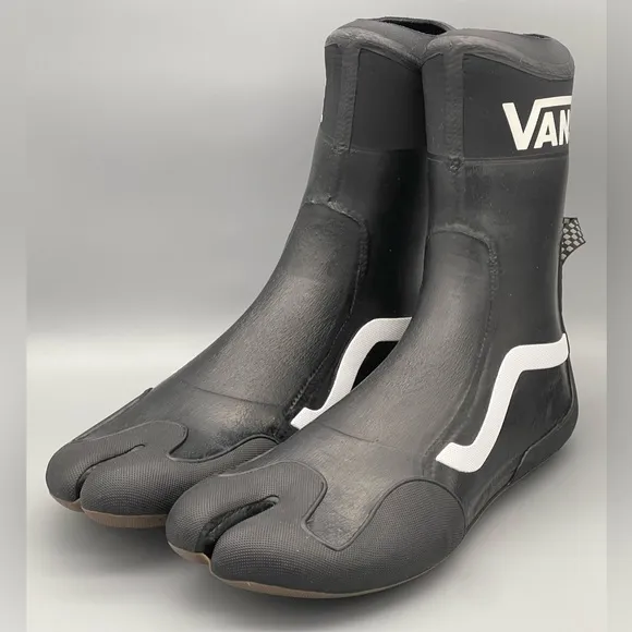 VANS Surf Boots Hi ST 3MM Water Shoes Surfing Black Men’s Size 7 &amp; 12 NEW