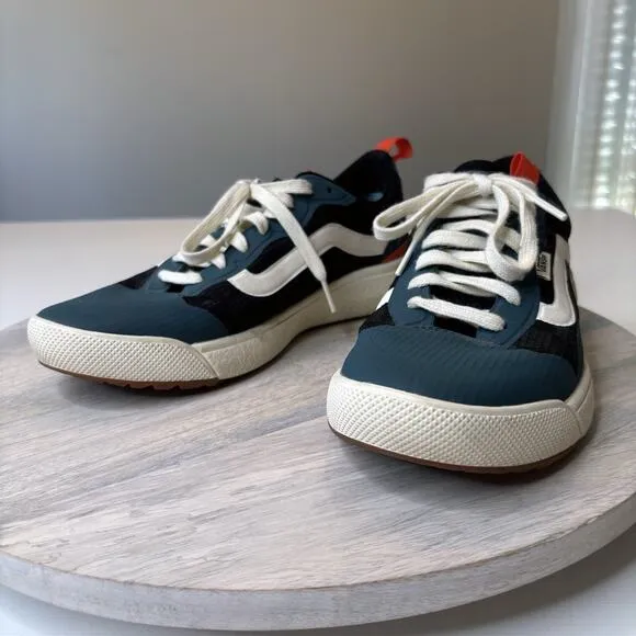 Vans UltraRange Exo Atlantic Deep Blue White Black Sneakers Unisex M 7 W 8.5