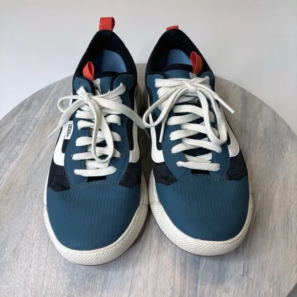 Vans UltraRange Exo Atlantic Deep Blue White Black Sneakers Unisex M 7 W 8.5