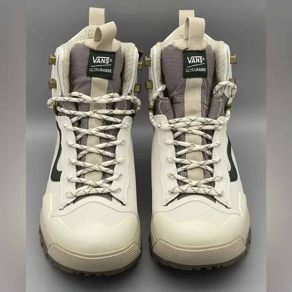 VANS UltraRange EXO Hi Gore-Tex MTE-2 Beige White Green Men Size 8 Wmns 9.5 NEW