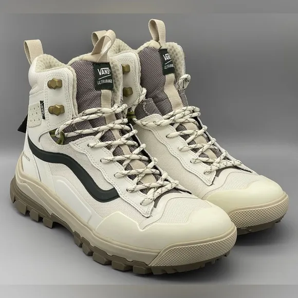 VANS UltraRange EXO Hi Gore-Tex MTE-2 Beige White Green Men Size 8 Wmns 9.5 NEW