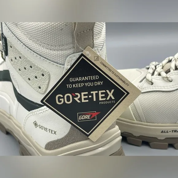 VANS UltraRange EXO Hi Gore-Tex MTE-2 Beige White Green Men Size 8 Wmns 9.5 NEW