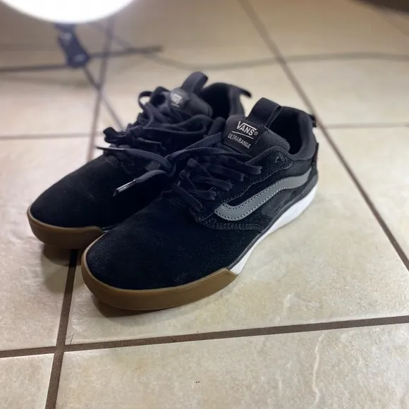 Vans UltraRange Pro Black Gun White Shoes VN0A3DOSB9K Men’s 6.5