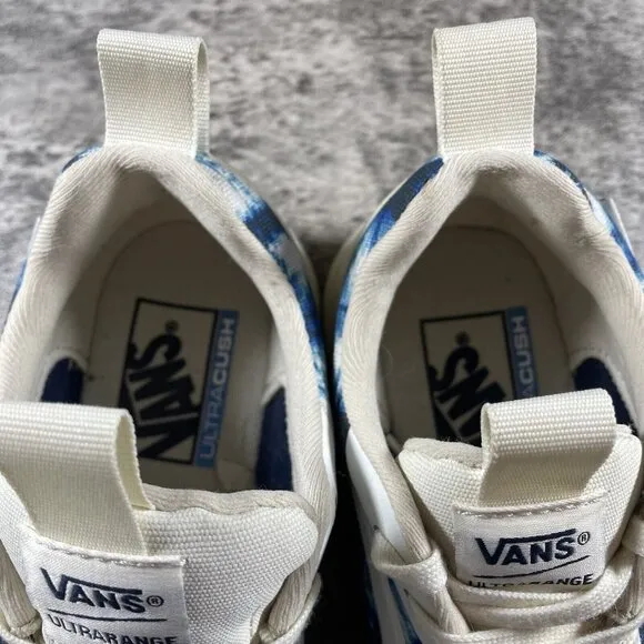 VANS Ultrarange Rapidweld Indigo Crean Blue White Women’s Size 7 Sneakers Shoes