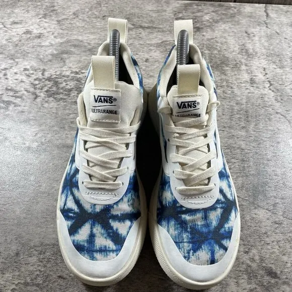 VANS Ultrarange Rapidweld Indigo Crean Blue White Women’s Size 7 Sneakers Shoes
