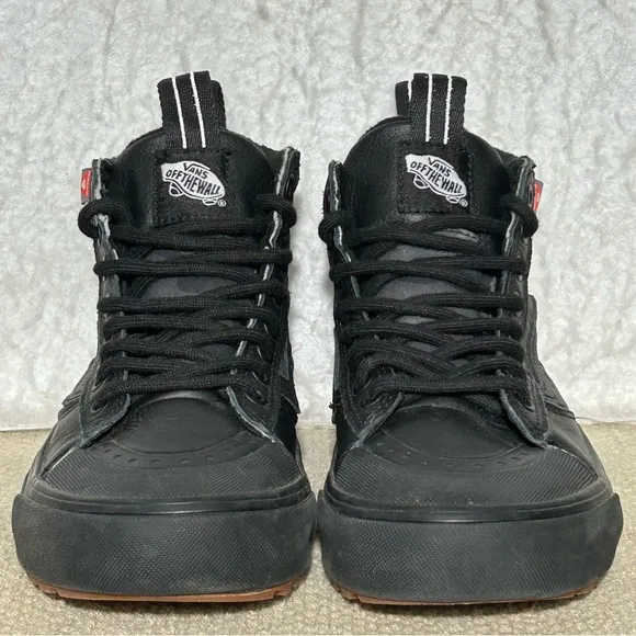 Vans Unisex Black Camo SK8 MTE Water Repellent HiTop Skate Sneakers SZ Y 4.5 W 6