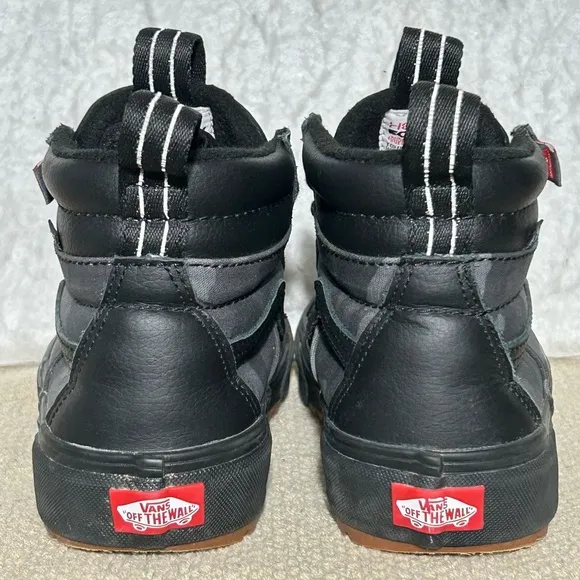 Vans Unisex Black Camo SK8 MTE Water Repellent HiTop Skate Sneakers SZ Y 4.5 W 6