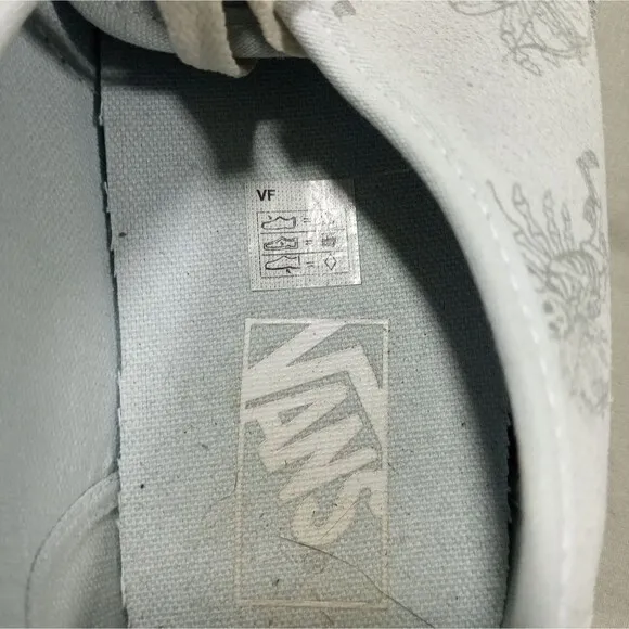 Vans Unisex I Love You to Death Shoes Men's 9.5 Women 11 Skeleton Cherubs