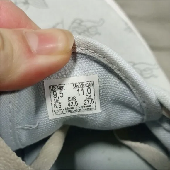 Vans Unisex I Love You to Death Shoes Men's 9.5 Women 11 Skeleton Cherubs