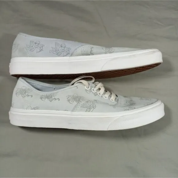Vans Unisex I Love You to Death Shoes Men's 9.5 Women 11 Skeleton Cherubs