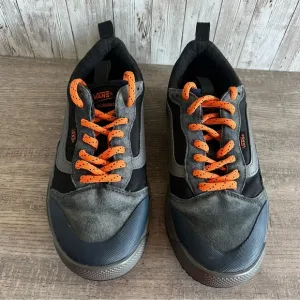 Vans Unisex Ultrarange EXO Navy and Orange Sneakers