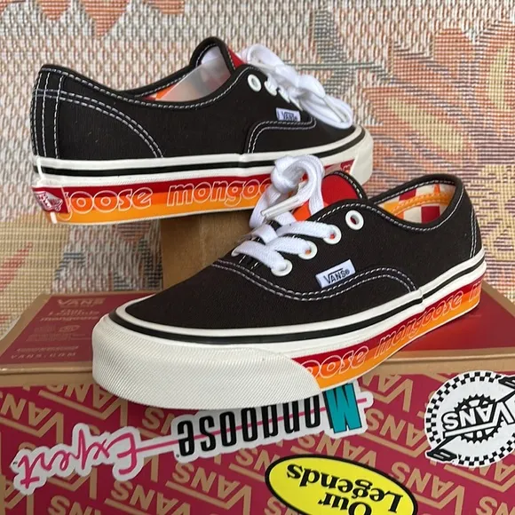 Vans WMNS Authentic 44 DOur Legends Mongoose BlacVNO0A4BVYBLKSneakers G