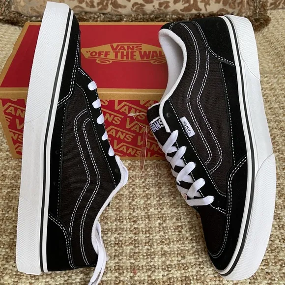 Vans WMNS Bearcat Black/White WMNS sneakers - athletic shoes BearcatVN000DT2BZW