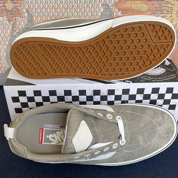 Vans WMNS Kyle Walker (Denim) Gray/WhiteVN0A5JIE9BMSneakers - athletic shoes