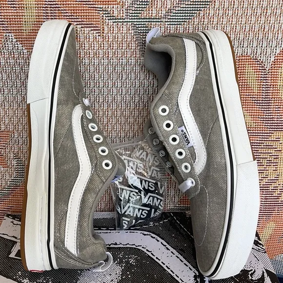 Vans WMNS Kyle Walker (Denim) Gray/WhiteVN0A5JIE9BMSneakers - athletic shoes