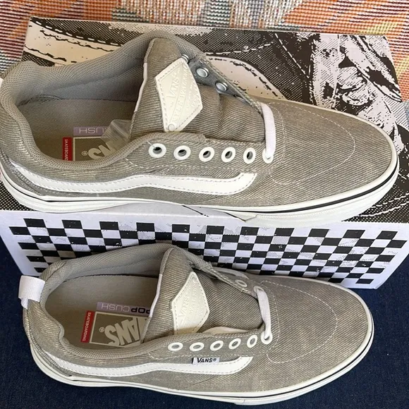 Vans WMNS Kyle Walker (Denim) Gray/WhiteVN0A5JIE9BMSneakers - athletic shoes