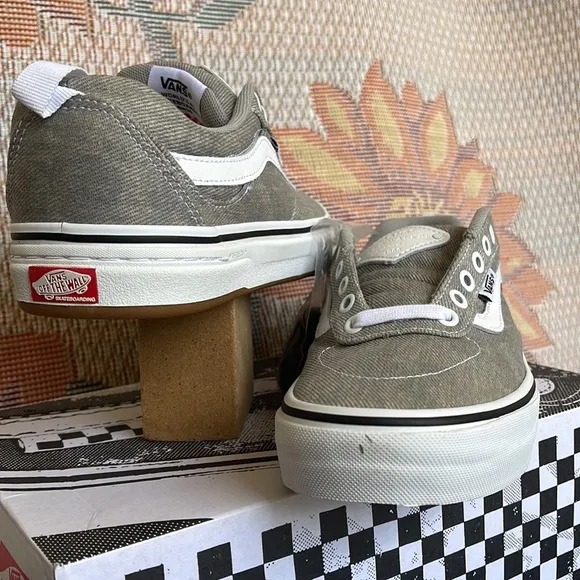 Vans WMNS Kyle Walker (Denim) Gray/WhiteVN0A5JIE9BMSneakers - athletic shoes