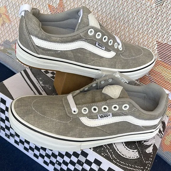 Vans WMNS Kyle Walker (Denim) Gray/WhiteVN0A5JIE9BMSneakers - athletic shoes