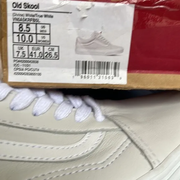 Vans WMNS Old Skool(Divine) White/True WhiteVN0A5KRFBSLSneakers