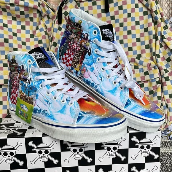 Vans WMNS Sk8-HiOne Piece Punk Hazard Multi VN0007NS448Sneakers