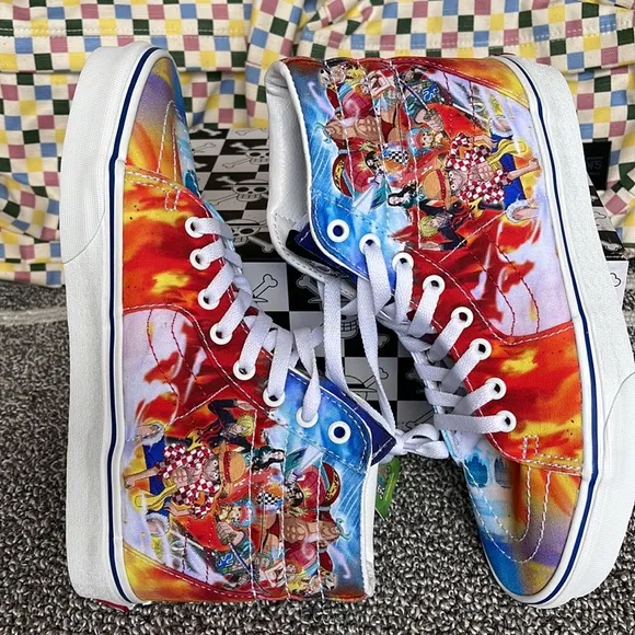 Vans WMNS Sk8-HiOne Piece Punk Hazard Multi VN0007NS448Sneakers