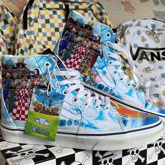 Vans WMNS Sk8-HiOne Piece Punk Hazard Multi VN0007NS448Sneakers